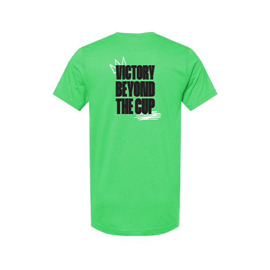 Green Triblend Short Sleeve Crew - Unisex