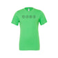 Green Triblend Short Sleeve Crew - Unisex