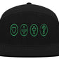 Gorra de camionero con 6 paneles y diseño arqueado