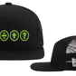 Gorra de camionero con 6 paneles y diseño arqueado