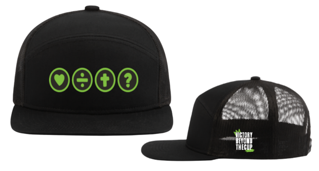 Gorra de camionero con 6 paneles y diseño arqueado