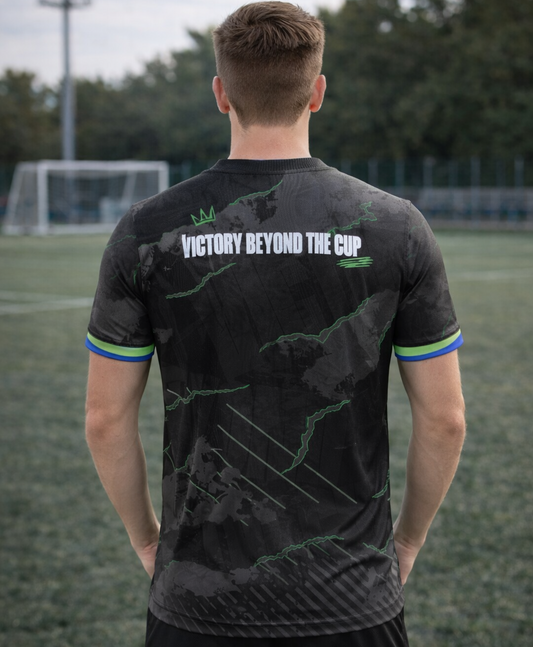 Black Sublimated Soccer Jersey
