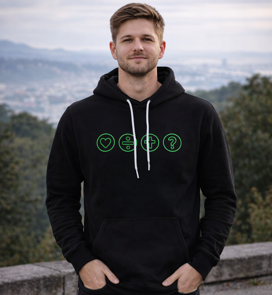 BELLA + CANVAS sweatshirt Black FOUR