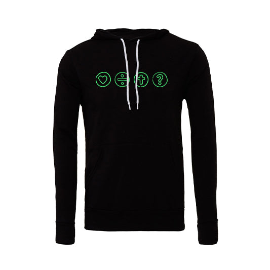 BELLA + CANVAS sweatshirt Black FOUR