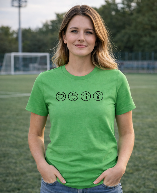 Green Triblend Short Sleeve Crew - Unisex