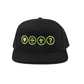 Gorra de camionero con 6 paneles y diseño arqueado