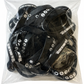 Pack of 100 - Silicone Wristband - Black