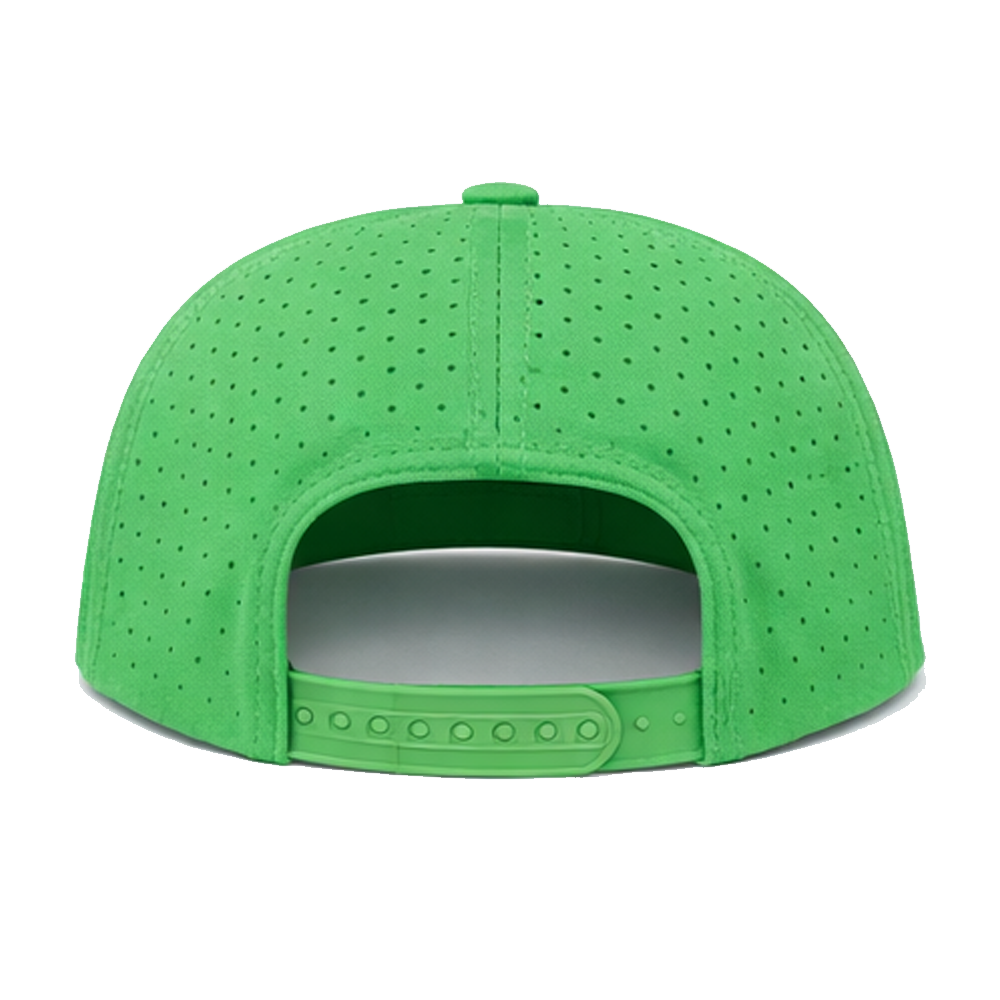 Gorra de camionero con 6 paneles y diseño arqueado