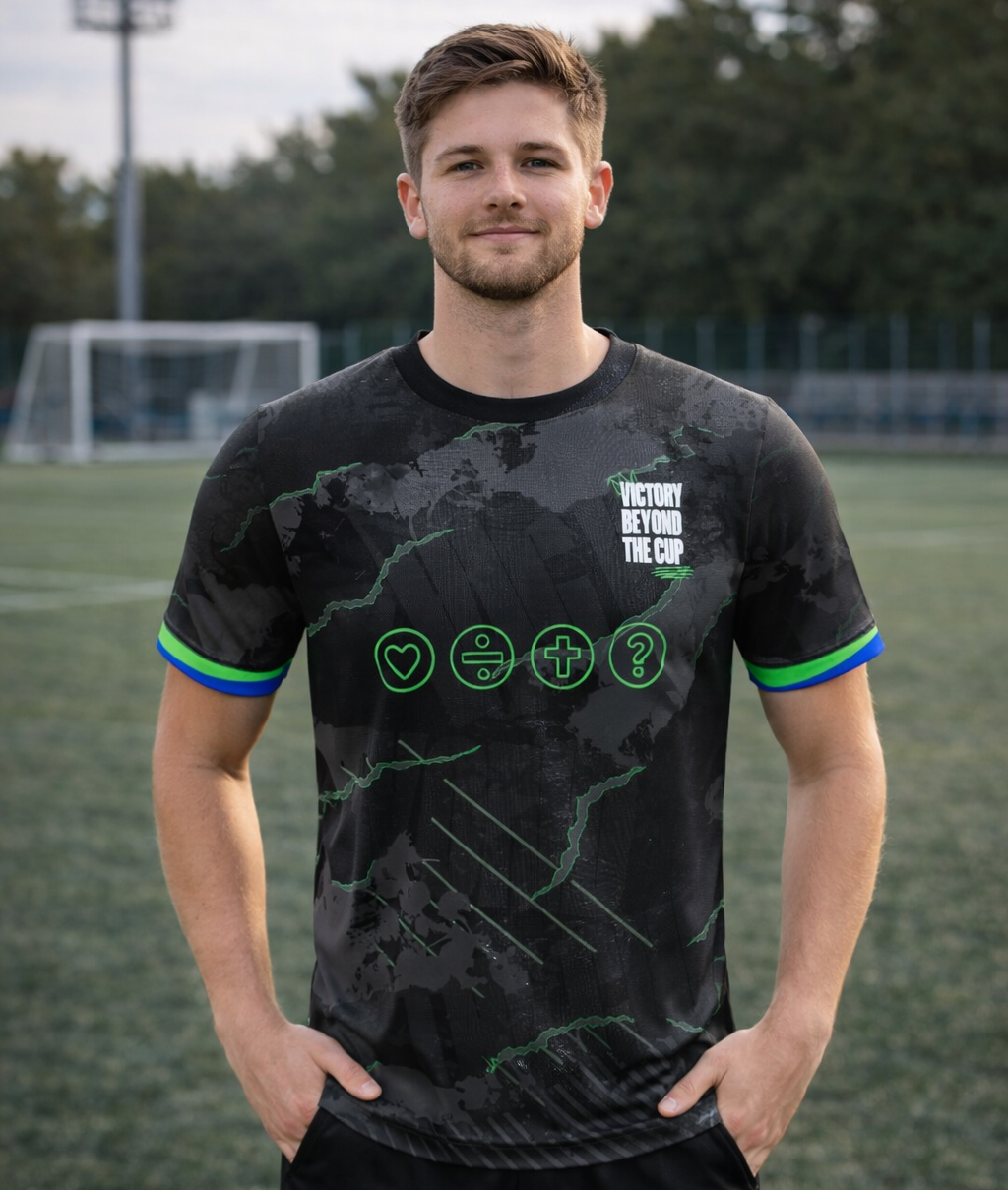 Black Sublimated Soccer Jersey