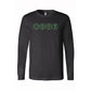 Black BELLA+CANVAS Long Sleeve Tee
