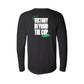 Black BELLA+CANVAS Long Sleeve Tee