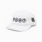 Gorra de camionero con 6 paneles y diseño arqueado